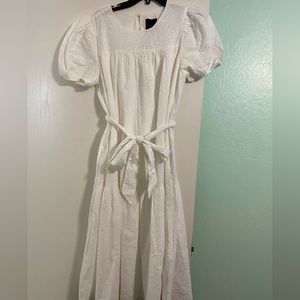 White dress new with tags